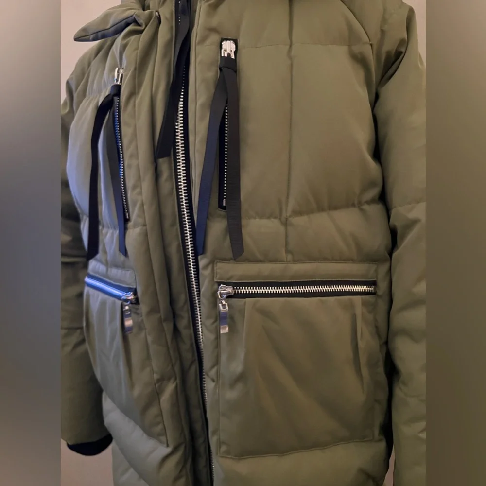 NWOT Orolay Womens Thickened Down Jacket/ Parka Green reg Size S - Picture 8 of 9